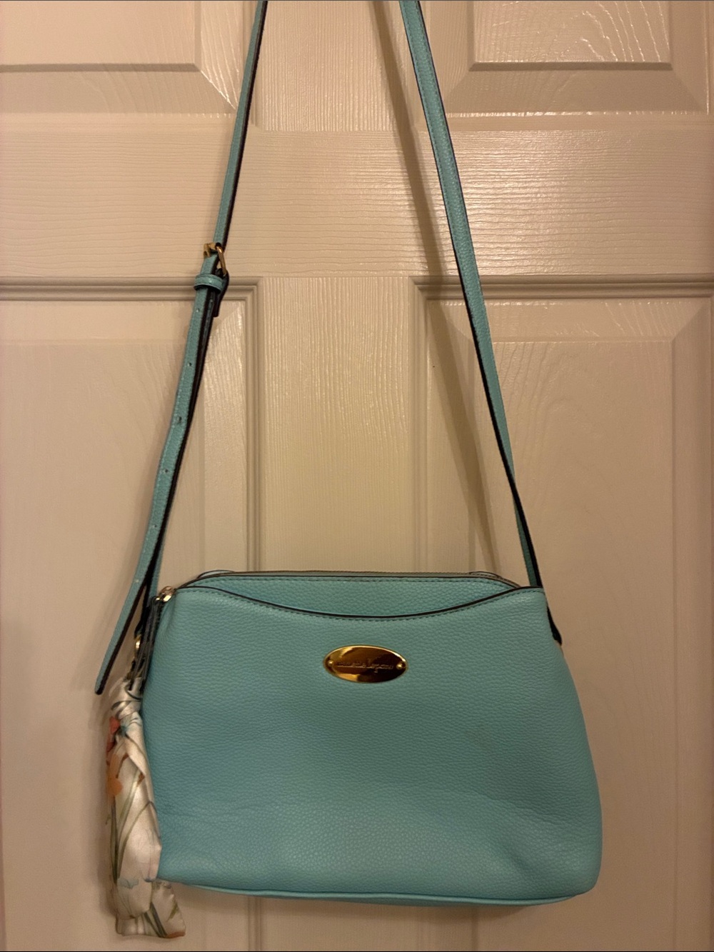 Nanette Lepore Aqua Blue‎ Crossbody Bag